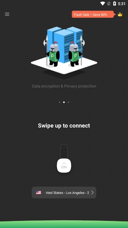 Panda VPN — στιγμιότυπο οθόνης 1