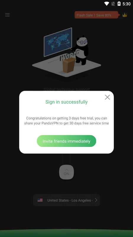 Panda VPN — στιγμιότυπο οθόνης 3
