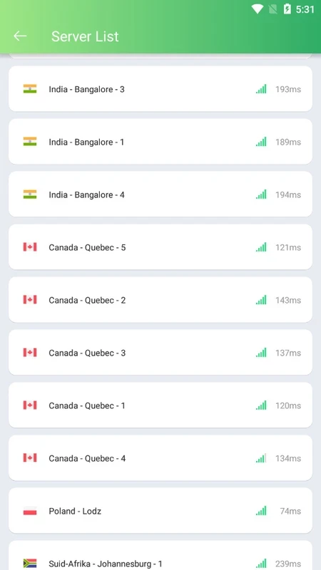 Panda VPN — στιγμιότυπο οθόνης 4